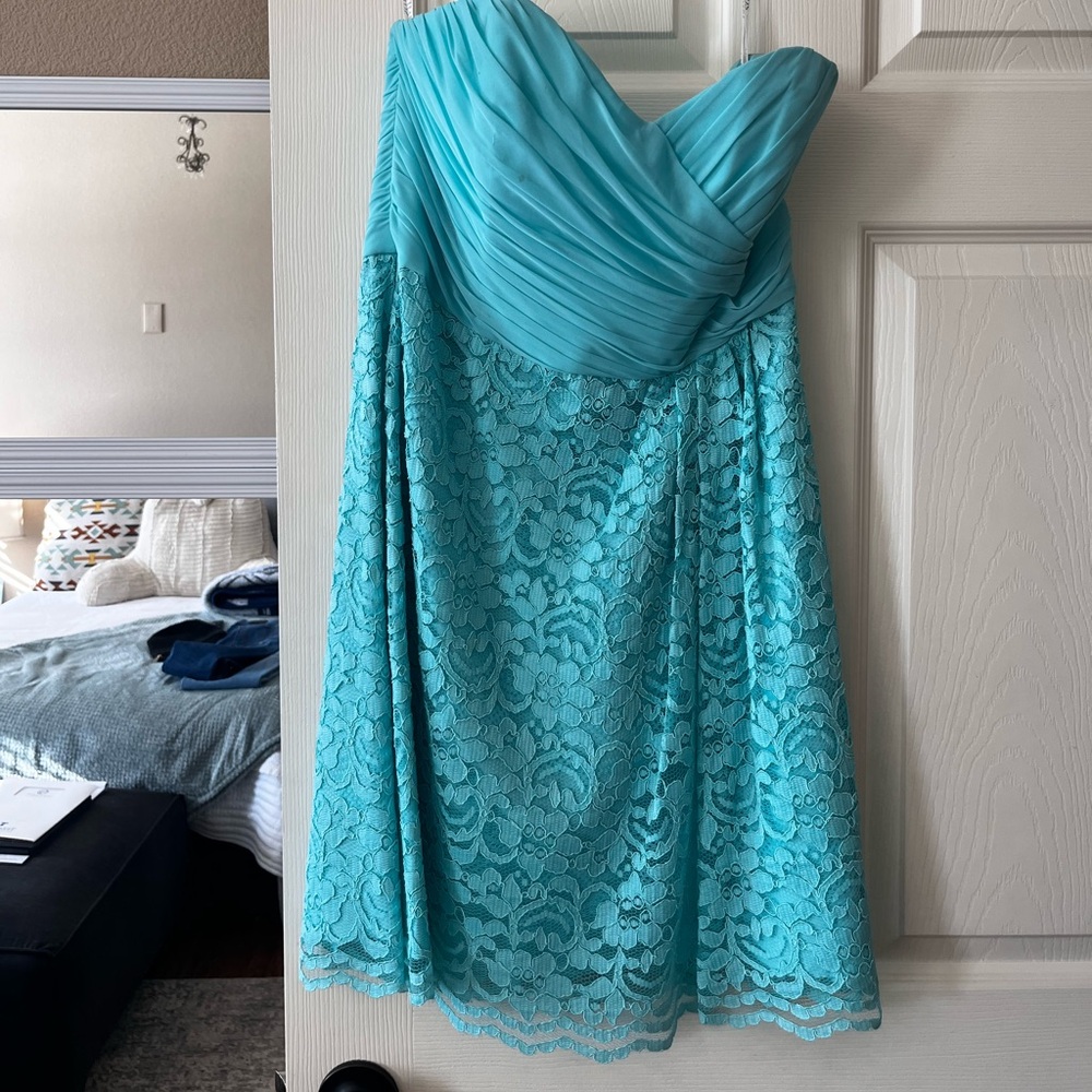 David’s bridal bridesmaid dress